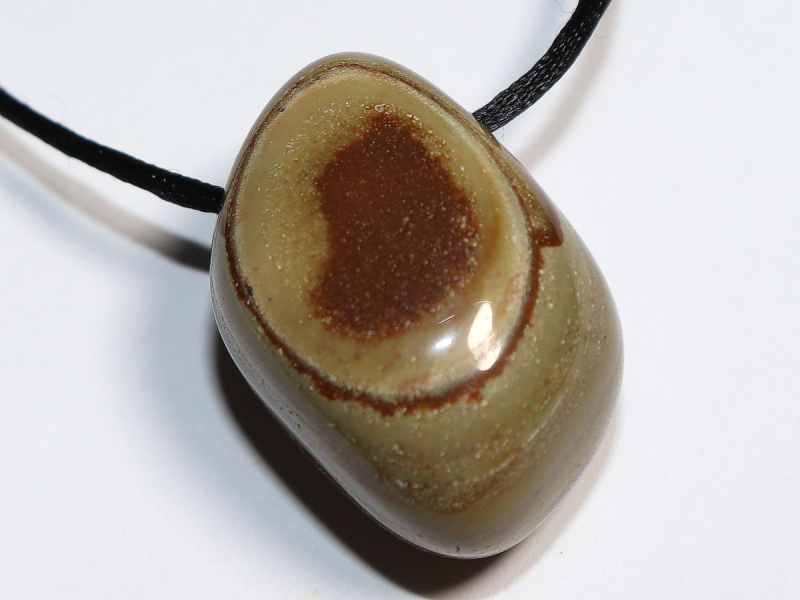 Oregon-Picture-Stone mit Band oder Silber 925