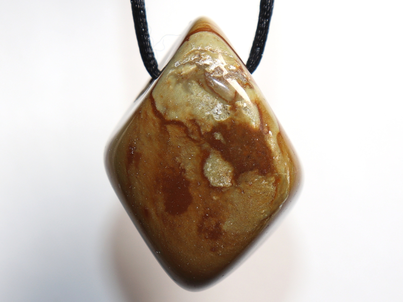 Oregon-Picture-Stone mit Band oder Silber 925