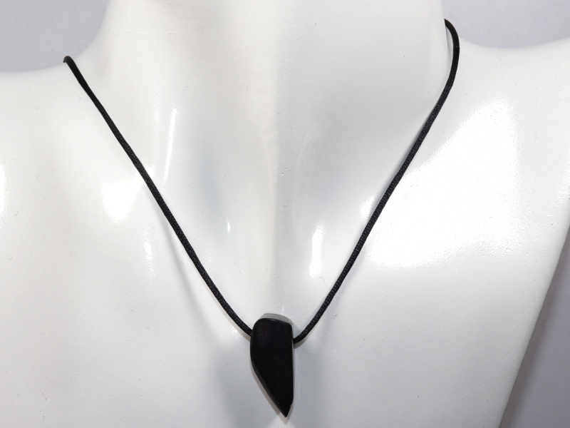 purpurite with cord or silver 925