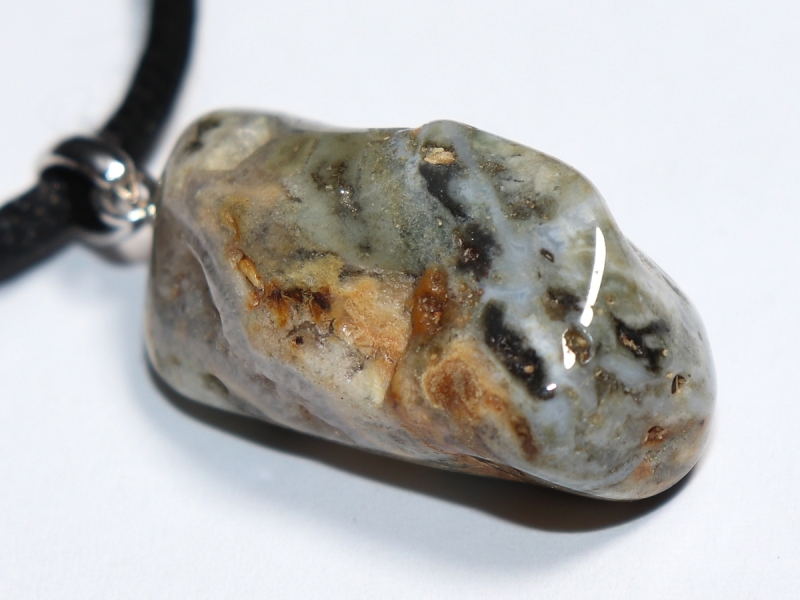Ozeanjaspis mit Band oder Silber 925