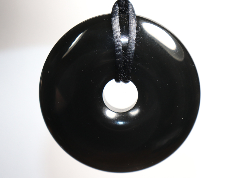 rainbow obsidian with cord