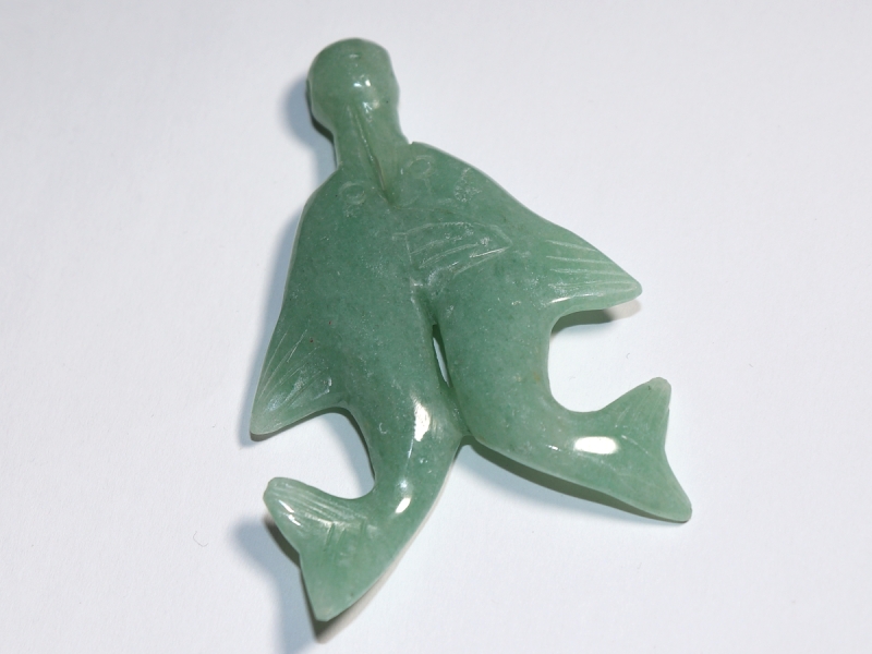 aventurine with nylon cord
