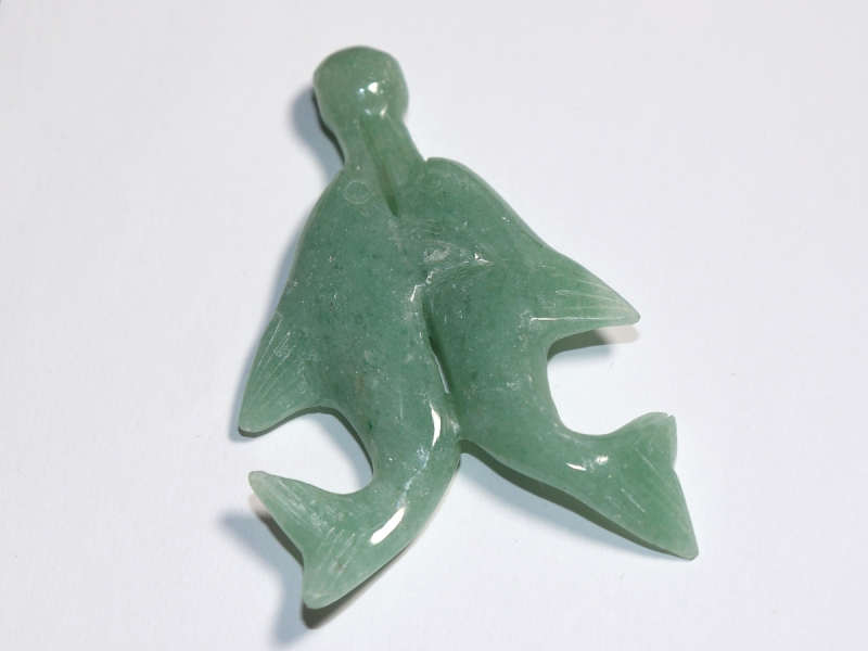 aventurine with nylon cord