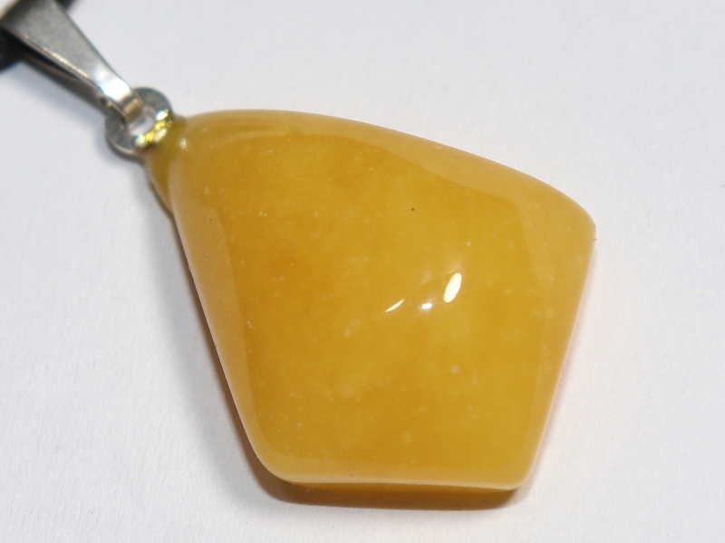 amber with cord or silver 925