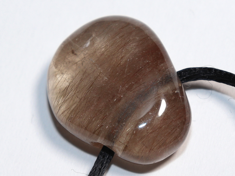 Rutilquarz mit Band oder Silber 925