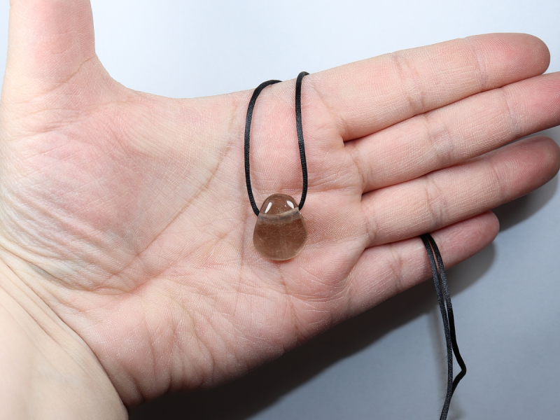 Rutilquarz mit Band oder Silber 925