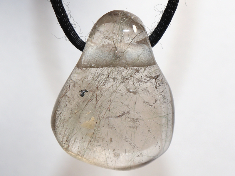 Aktinolithquarz mit Band oder Silber 925