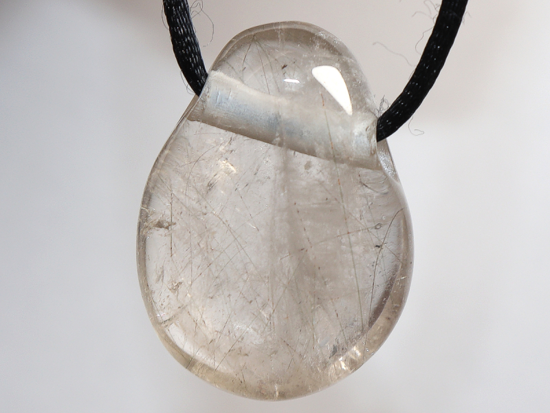 Aktinolithquarz mit Band oder Silber 925