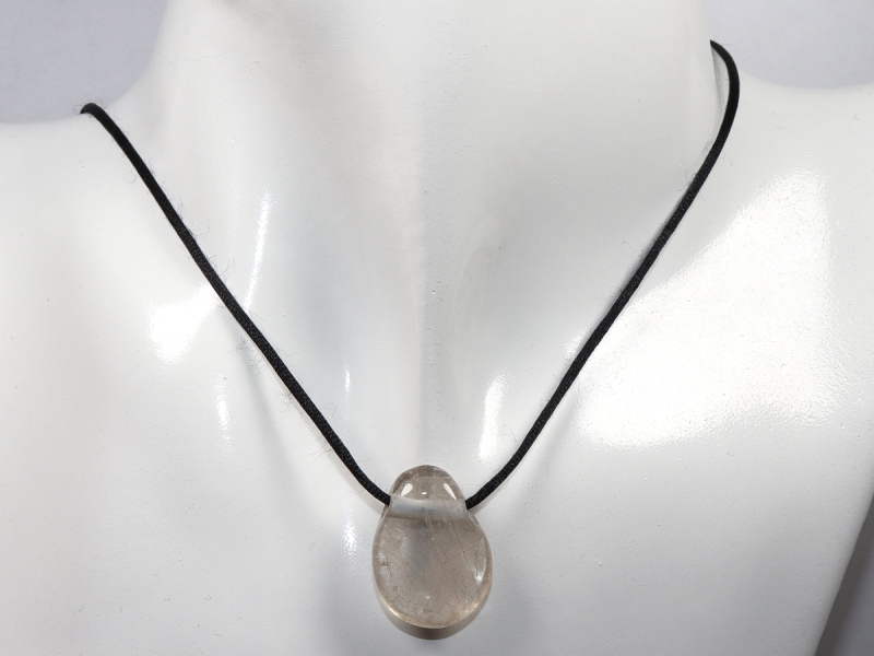 Aktinolithquarz mit Band oder Silber 925