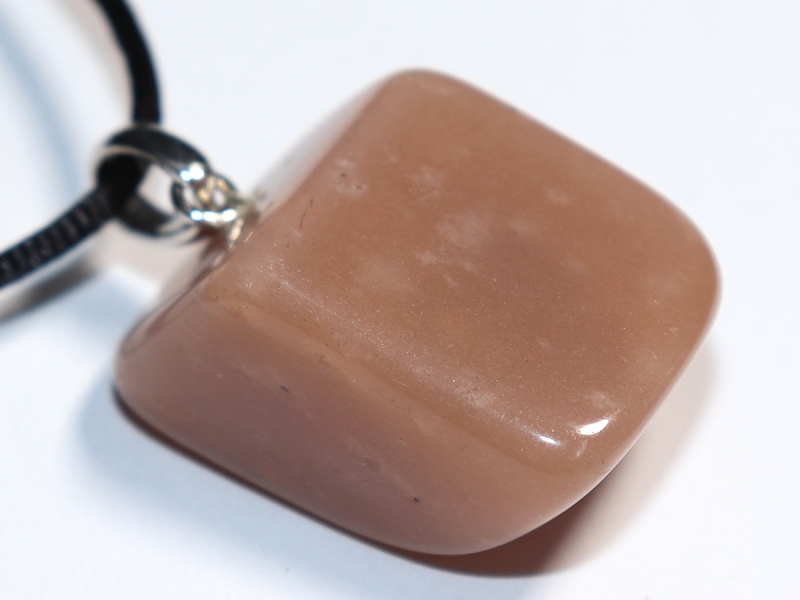 moonstone with cord or silver 925