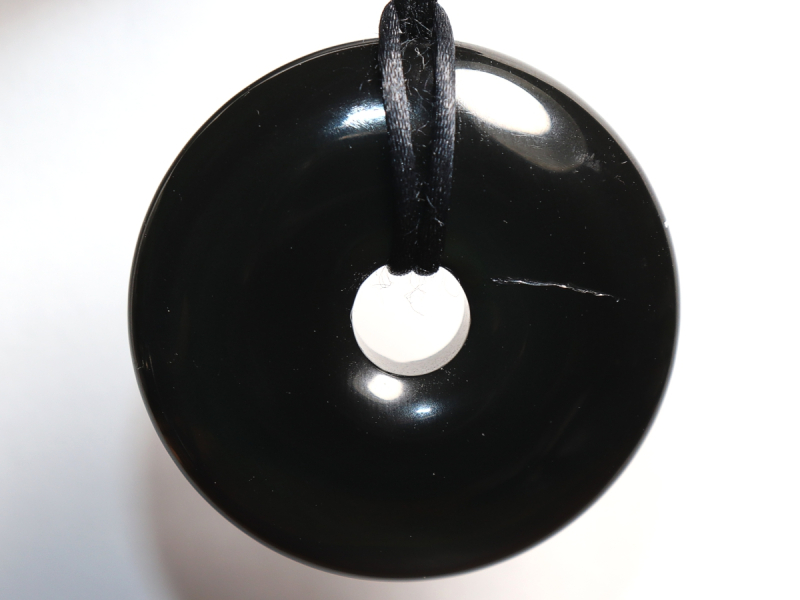 Regenbogenobsidian mit Band