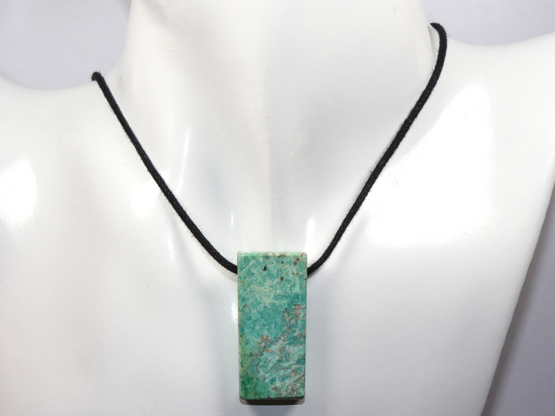 turquoise with cord or silver 925