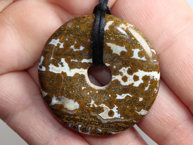 ocean jasper with cord