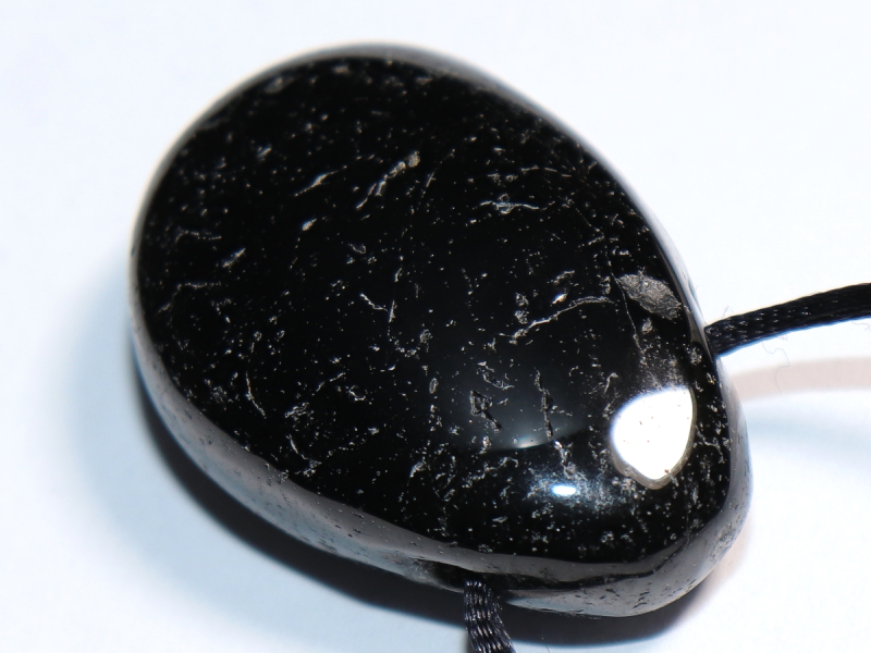 black tourmaline (Schorl) with cord or silver 925