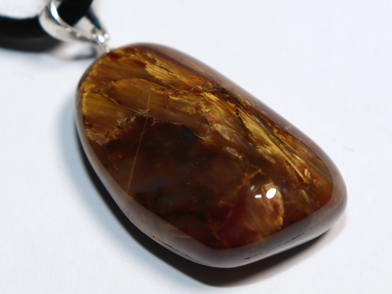 Pietersit mit Band oder Silber 925