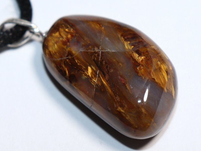 Pietersit mit Band oder Silber 925