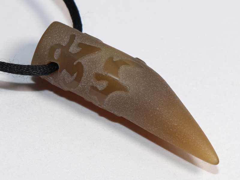 agate with cord or silver 925