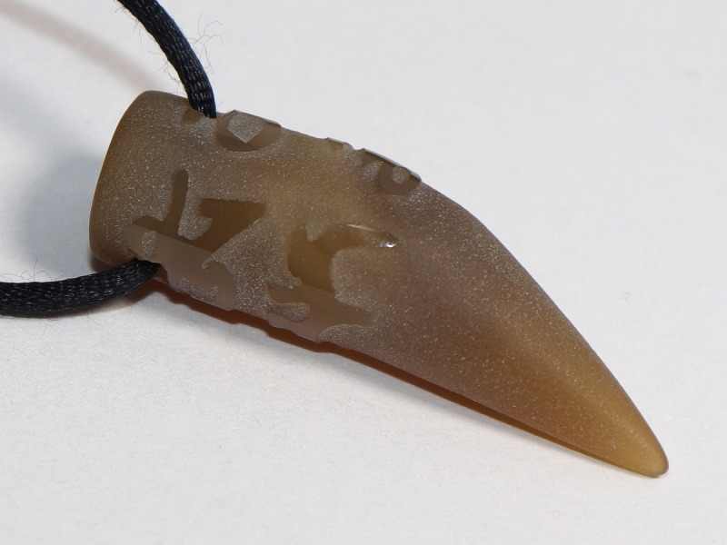 agate with cord or silver 925