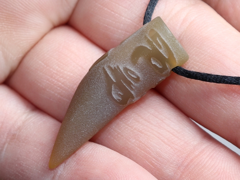 agate with cord or silver 925