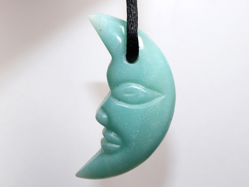 amazonite with cord