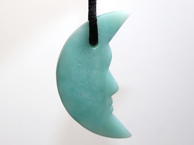 amazonite with cord