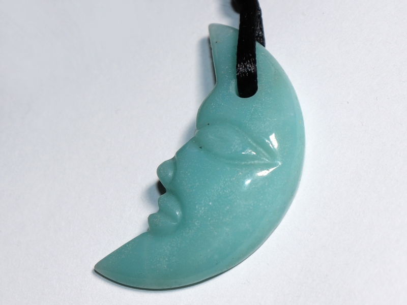 amazonite with cord
