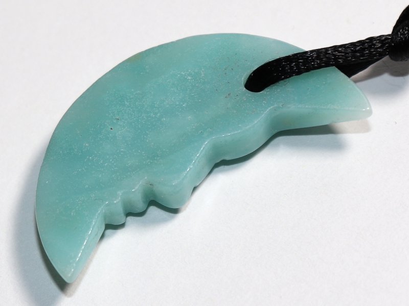 amazonite with cord