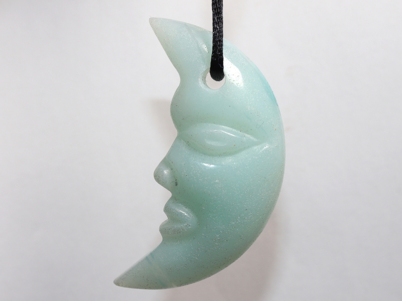 amazonite with cord