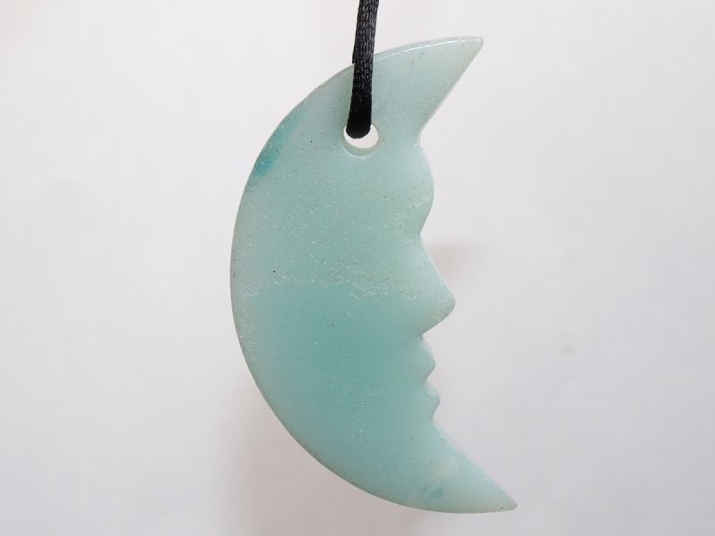 amazonite with cord