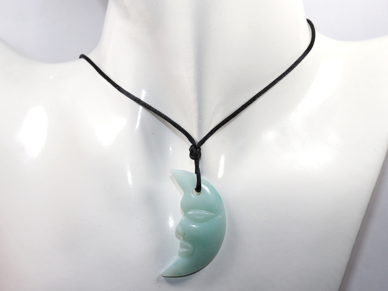 amazonite with cord