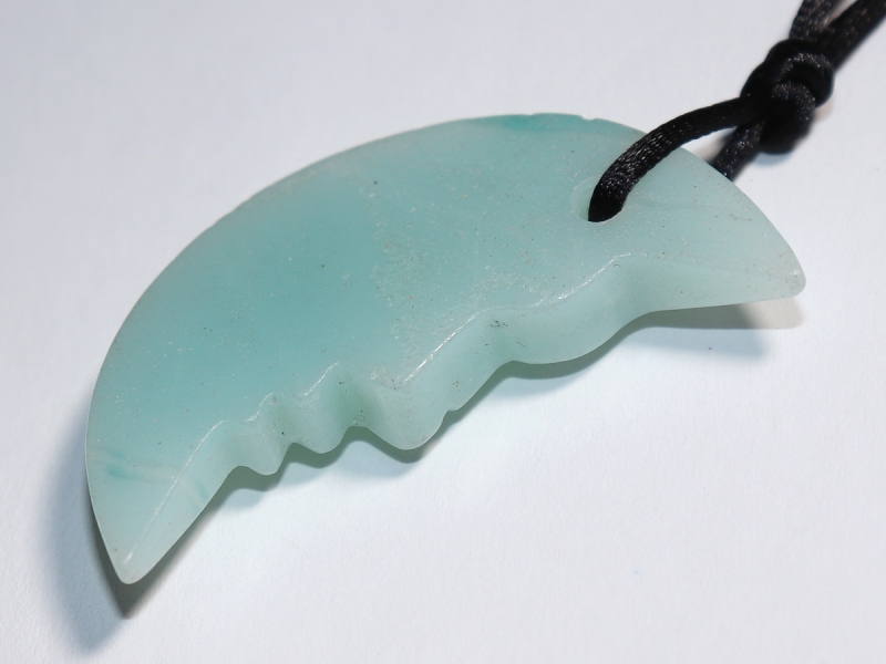 amazonite with cord