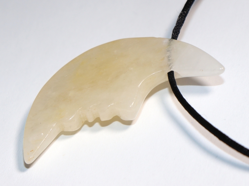 aragonite with with cord or silver 925
