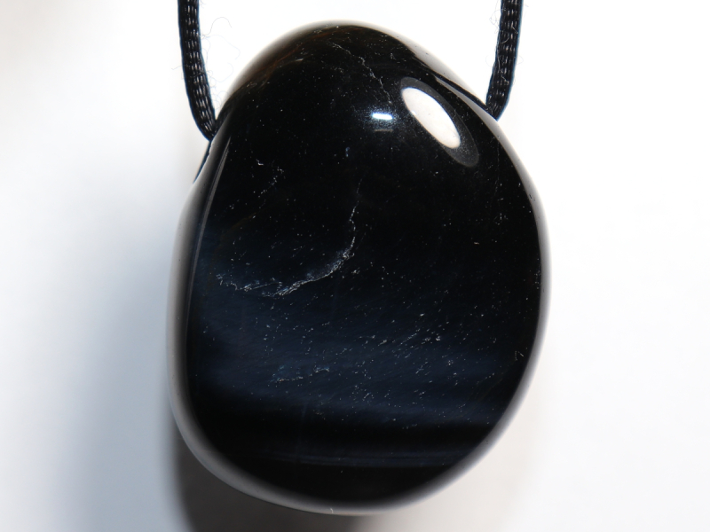 hawks eye with cord or silver 925