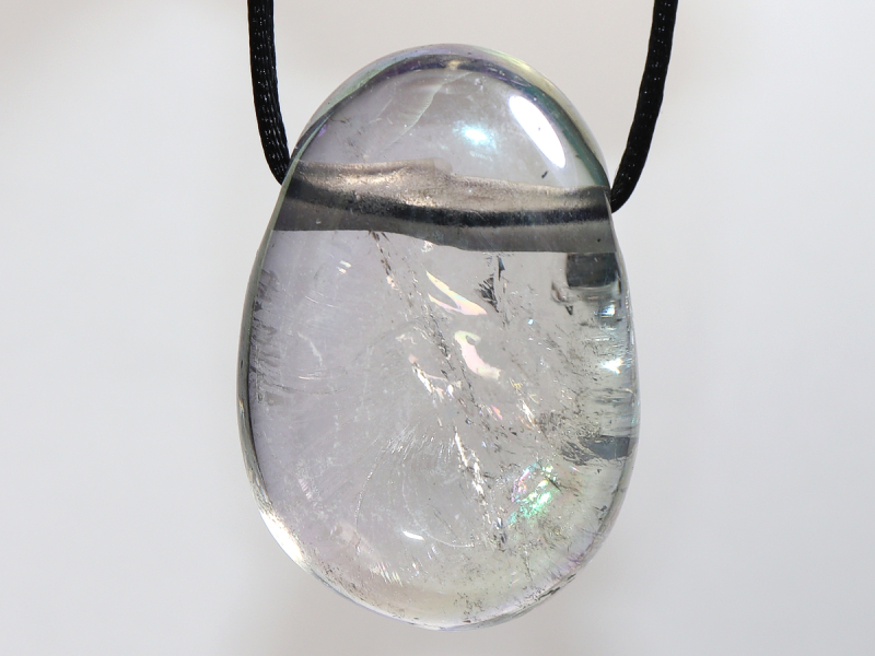 angel aura with cord or silver 925