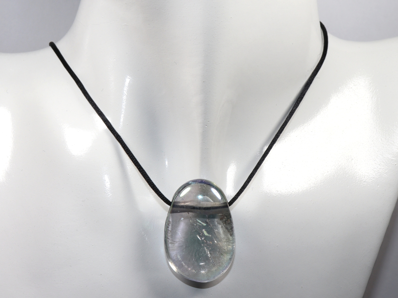 angel aura with cord or silver 925