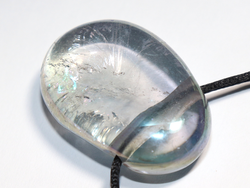 angel aura with cord or silver 925