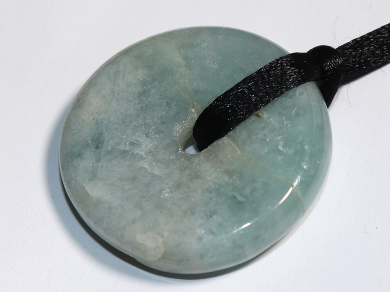 aquamarine with cord