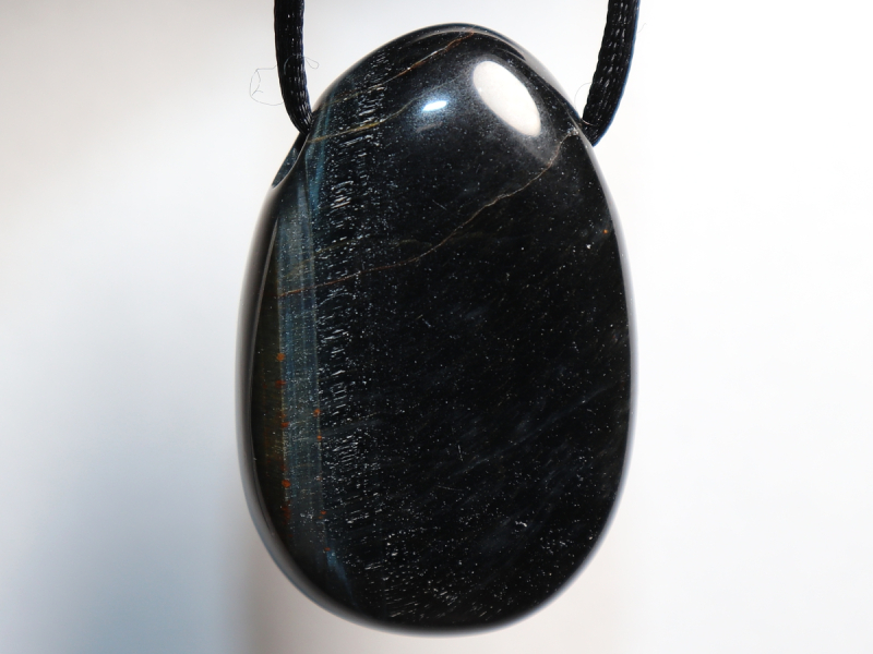 hawks eye with cord or silver 925