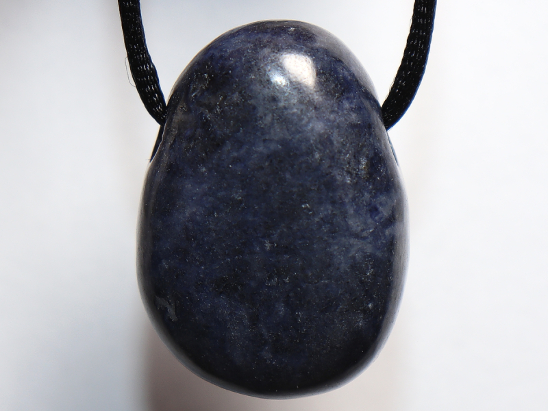 sapphire with cord or silver 925