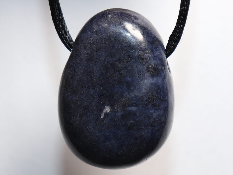 sapphire with cord or silver 925