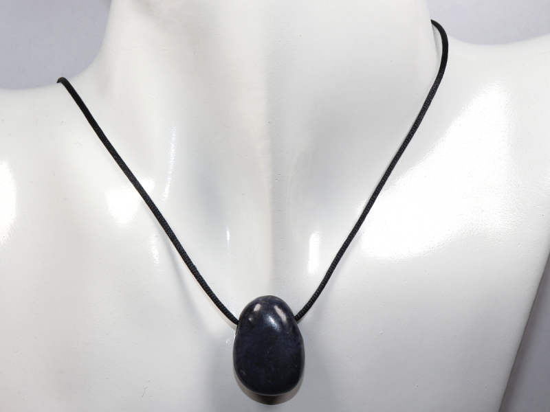 sapphire with cord or silver 925