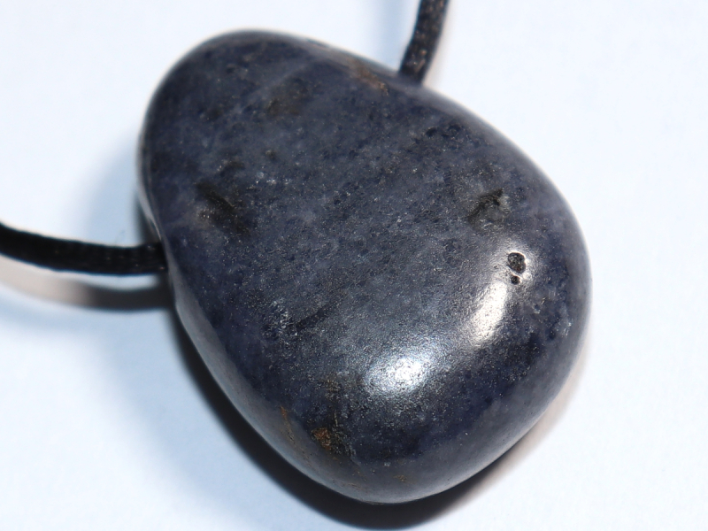 sapphire with cord or silver 925