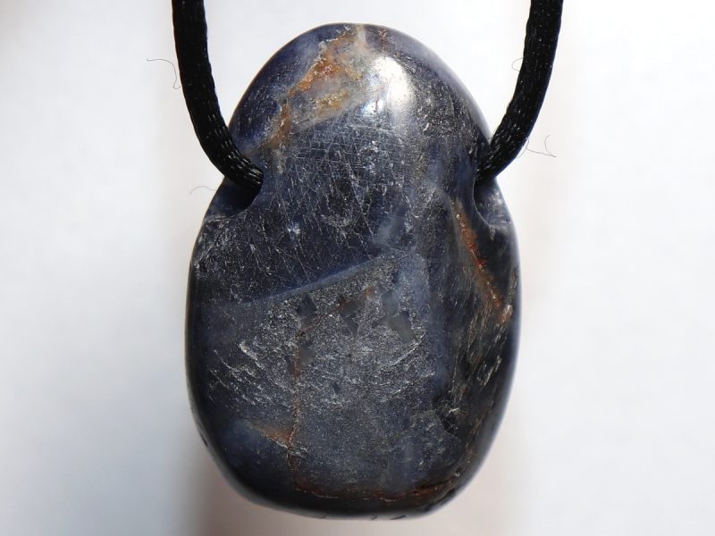 sapphire with cord or silver 925