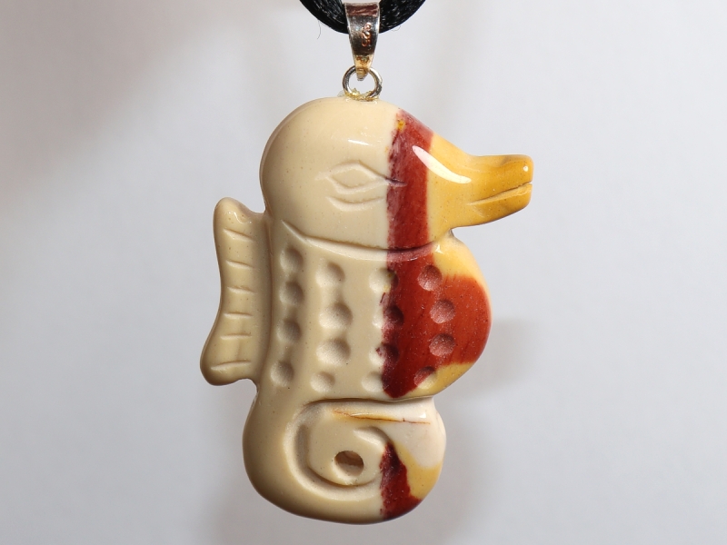 mookaite with cord or silver 925