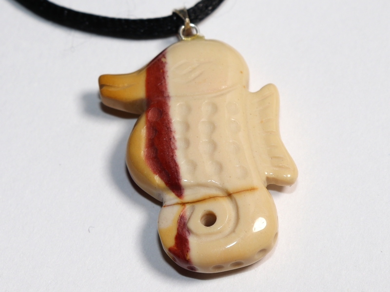 mookaite with cord or silver 925