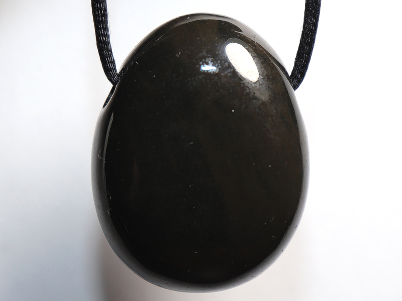 onyx with cord or silver 925