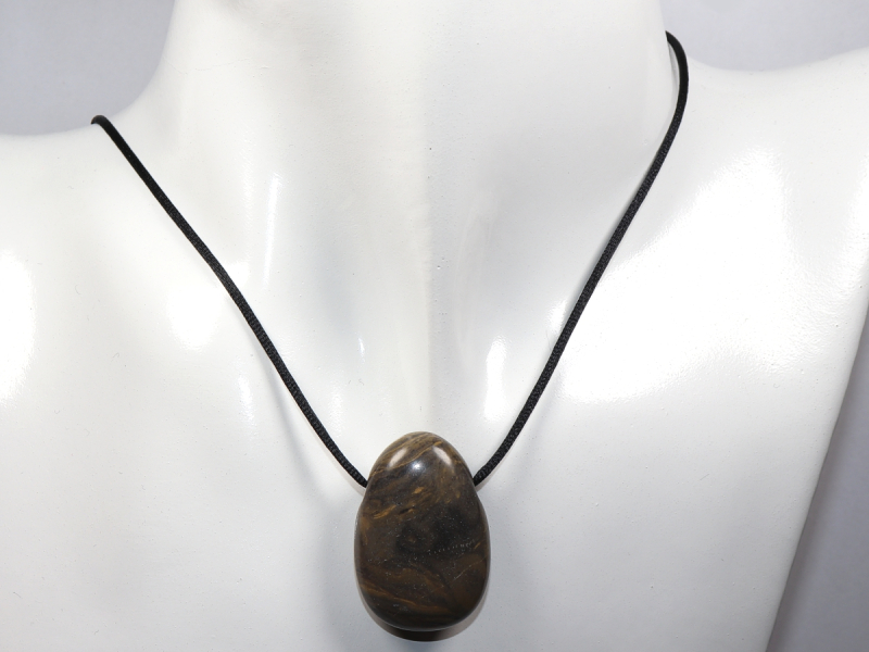 stromatolite with cord or silver 925