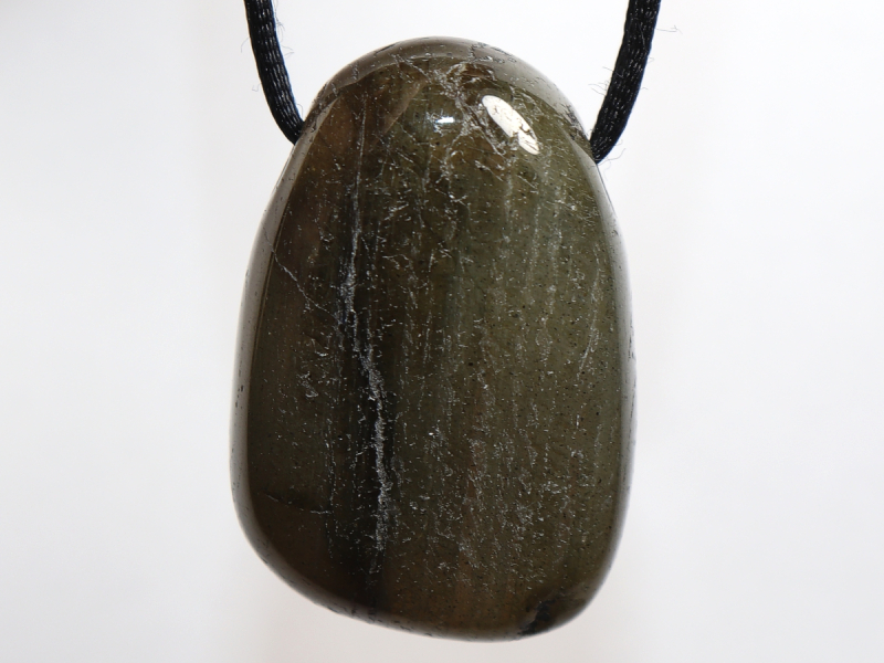 labradorite with cord or silver 925