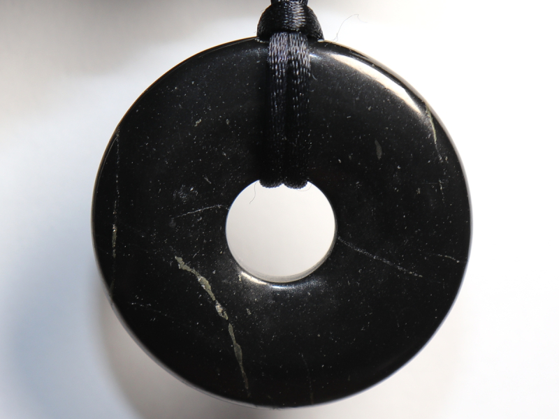 shungite with cord