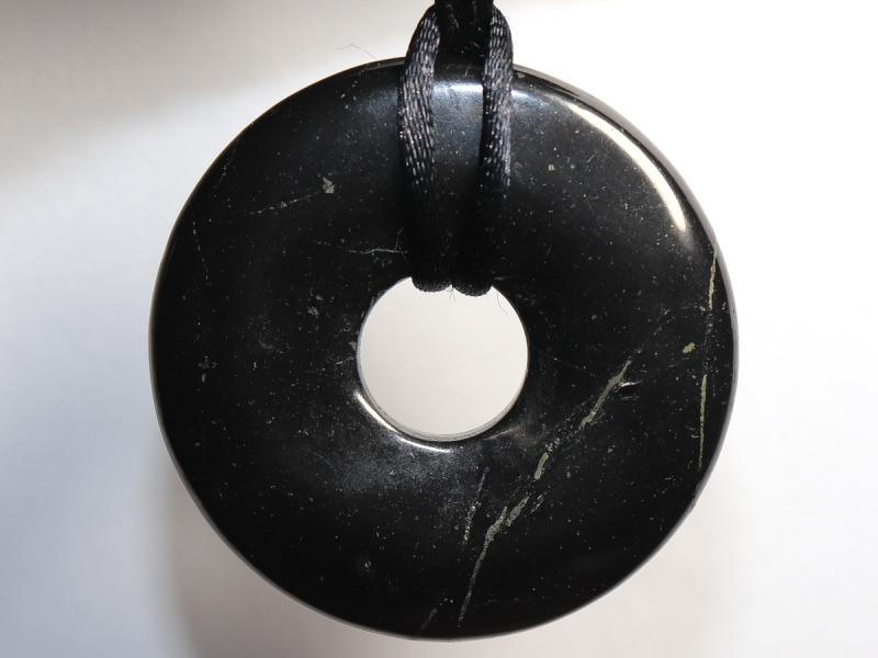shungite with cord